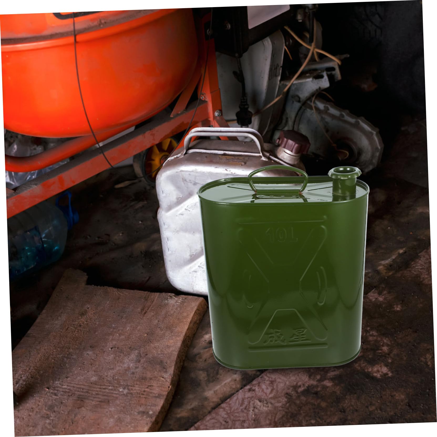 Gatuida 1pezzi Tanica Carburante Da Resistente Contenitore Per Olio Design Pratico Per Domestico e Industriale