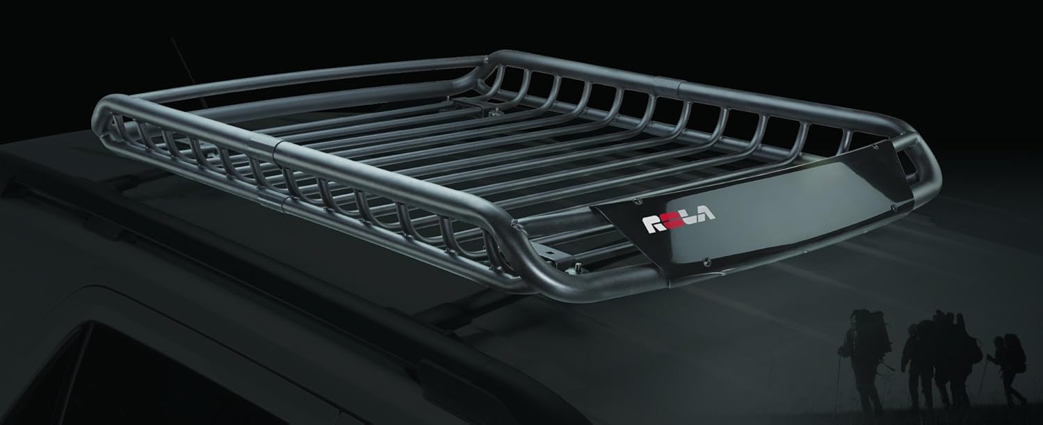 ROLA 59504 V-Tex Rooftop Cargo Basket : Automotive