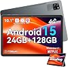 Tab 60 Pro Tablet PC 10.1 IPS Display Octa-Core T606,8GB RAM+128GB ROM, 7700mAh Battery 10W Charging Android 15