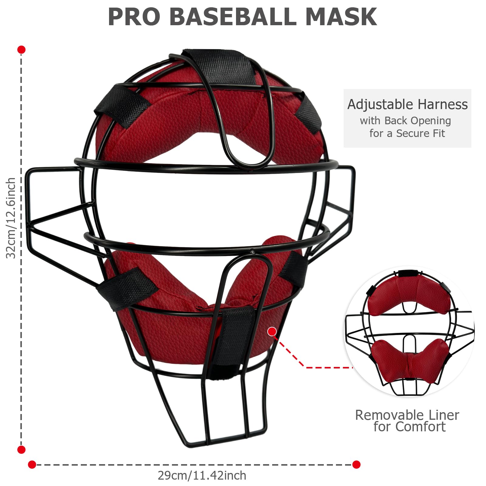 Snapklik.com : HolyElks Baseball Catchers Mask, Umpire Mask ...