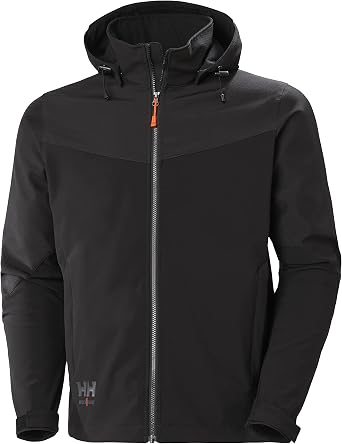 Helly Hansen Workwear Men's Oxford Hooded Softshell Jacket