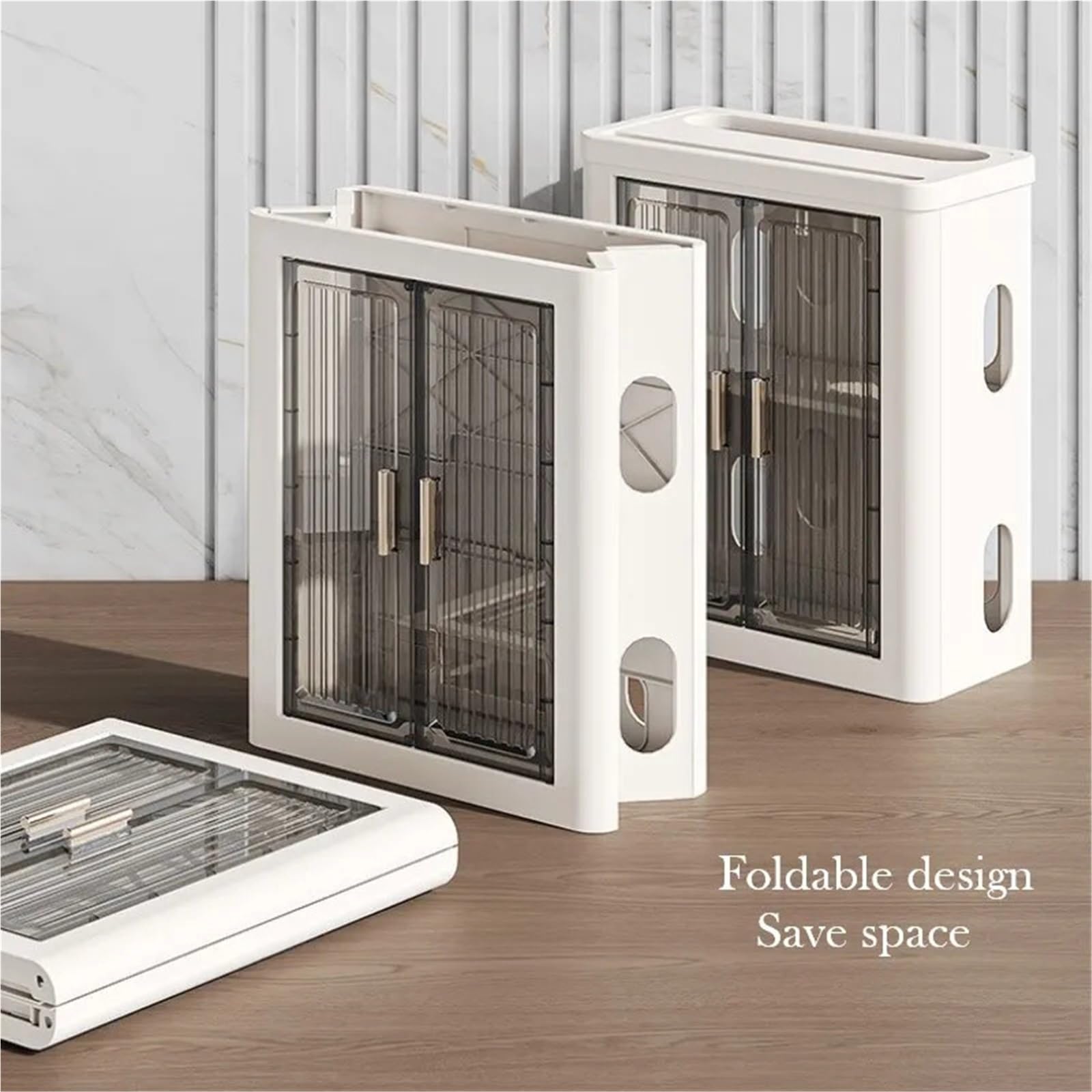 Boîte De Gestion des Câbles Boîte de Rangement de routeur Pliable avec Porte, boîte de Rangement de Cordon d'alimentation, Organisateur de routeur sans Fil, Rangement de Chargeur de Cordon
