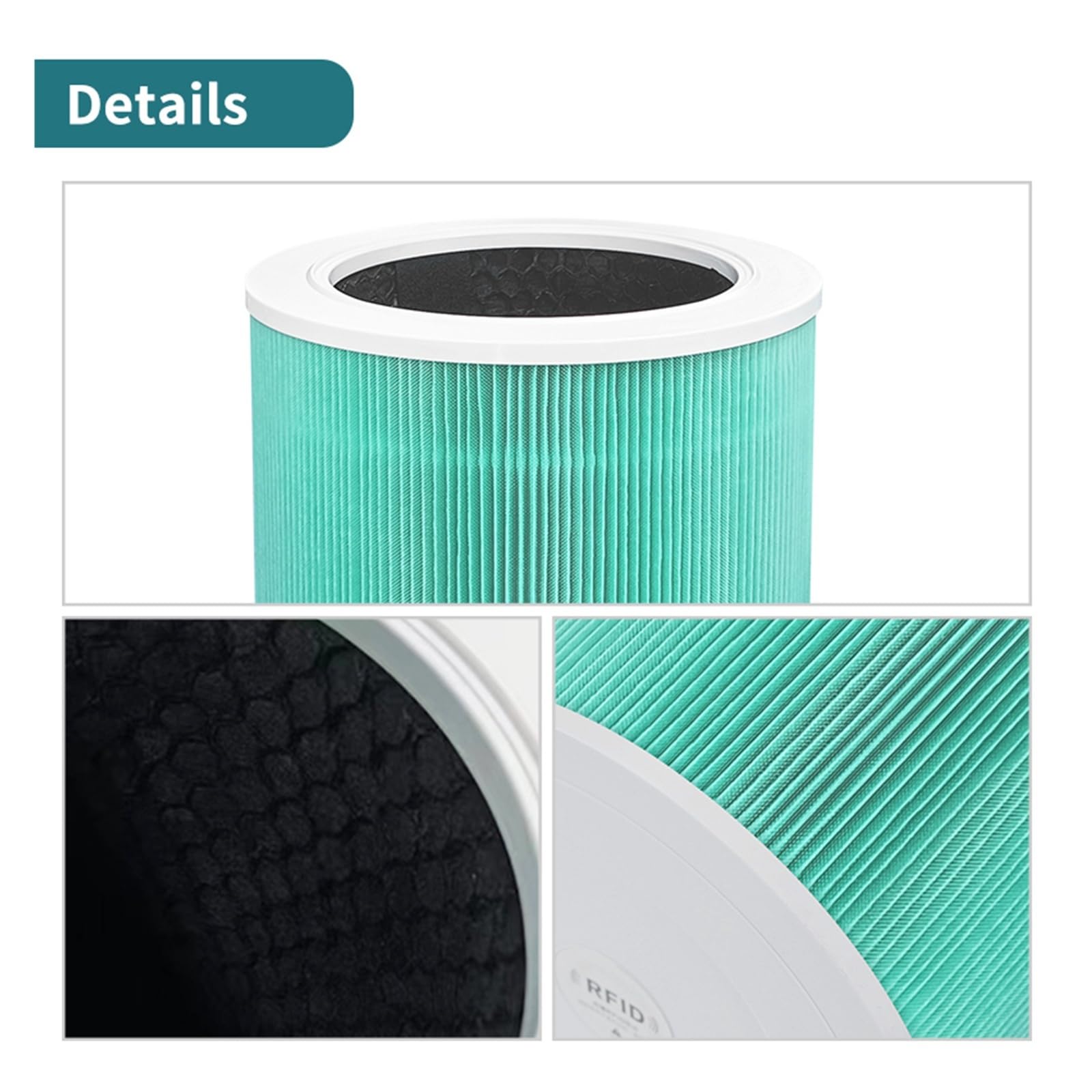 Compatible Con Xiaomi, Filtro HEPA 4, Filtro HEPA De Repuesto, Purificador De Aire, Filtro De Malla, Dispositivo De Filtración De Aire.