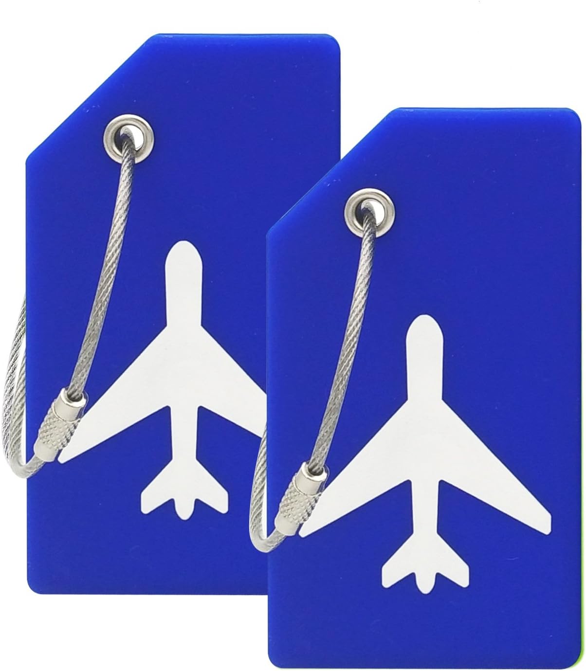 Silicone Luggage Tag with Name ID Card Perfect to Quickly Spot Luggage Suitcase