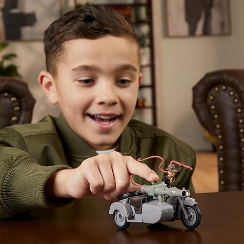 Miniatura 8 de Indiana Jones Worlds of Adventure with Motorcycle and Sidecar - Juego de figuras de acción de 2.5 pulgadas, figuras de acción, a partir de 4 años