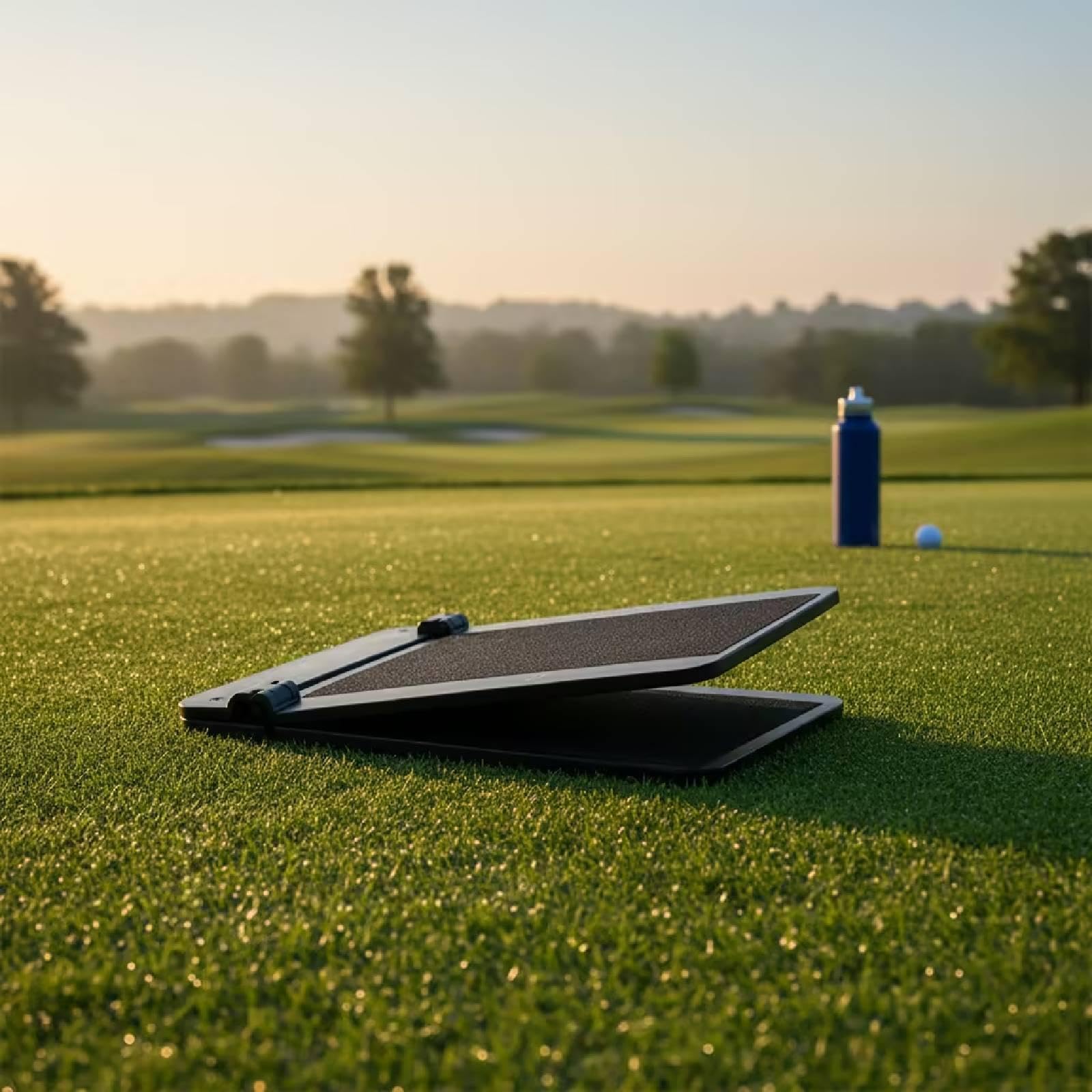 Pedal Entrenamiento Golf, Accesorios práctica, Regalo, Suministros portátiles y Resistentes, Pedal presión, Ayuda