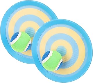 TOYANDONA 1 Conjunto De Bola De Otário Bola De Alvo Pegajosa Conjunto Ao Ar Livre Terno Para Crianças Brinquedos Ao Ar Livre Jogo De Remo Ao Ar Livre Meninos Jogo De Captura Jogo De Jogo De