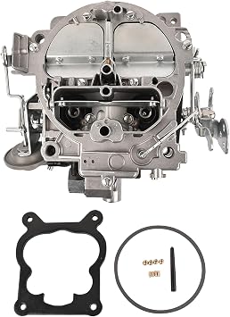 1901R Carburetor Replacement for Chevy 327 350 427 454 Carb Replacement for Trucks 1966-1973 Corvettes 1975-1979 Manual Divorced Choke Carb For Rochester Quadrajet 4 Barrel 750 CFM Carburetor