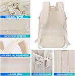 Vacuum Backpack 60L with Pump, Waterproof for 17" Laptop