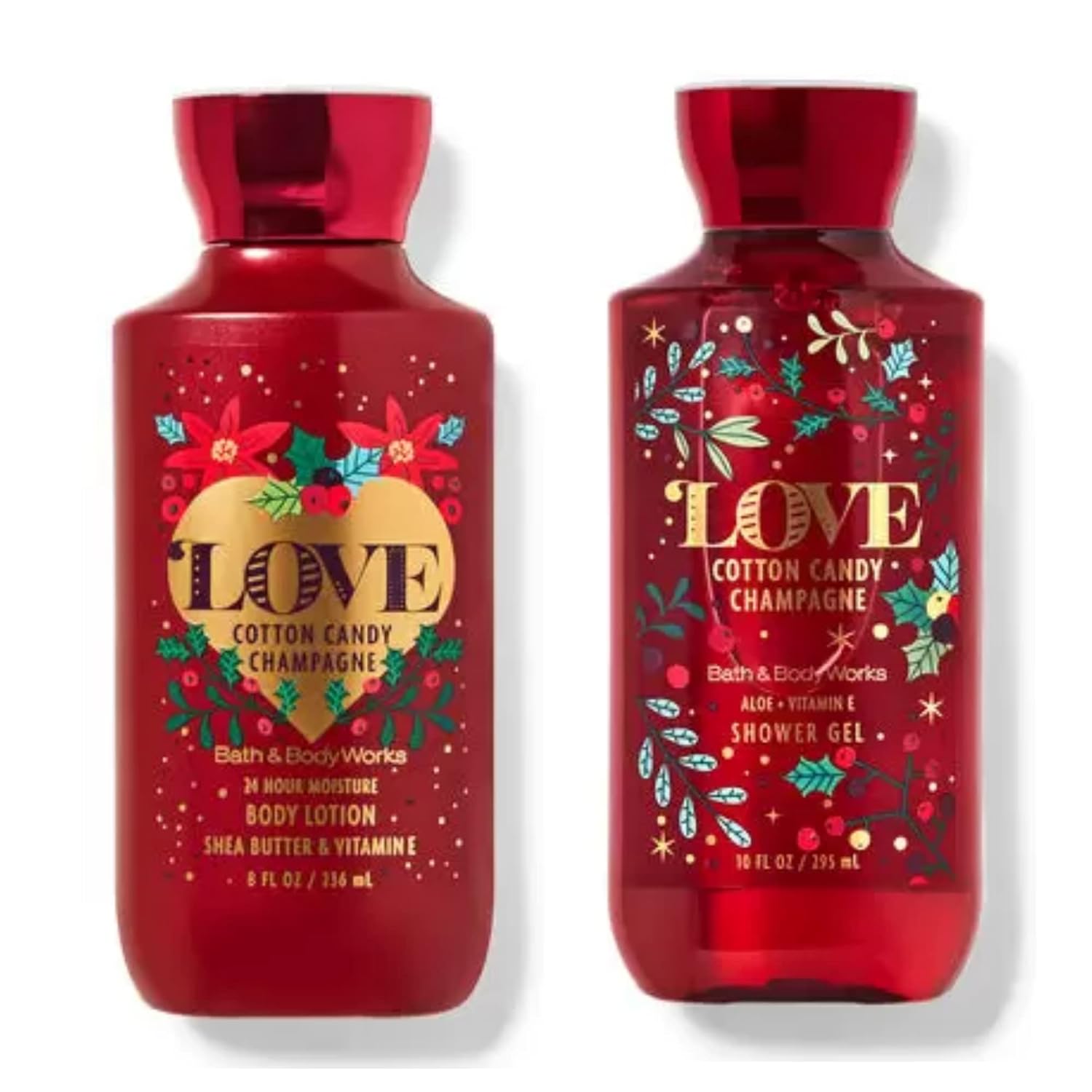Amazon.com : Bath and Body Works Gift Set of 10 oz Shower Gel and 8 oz ...