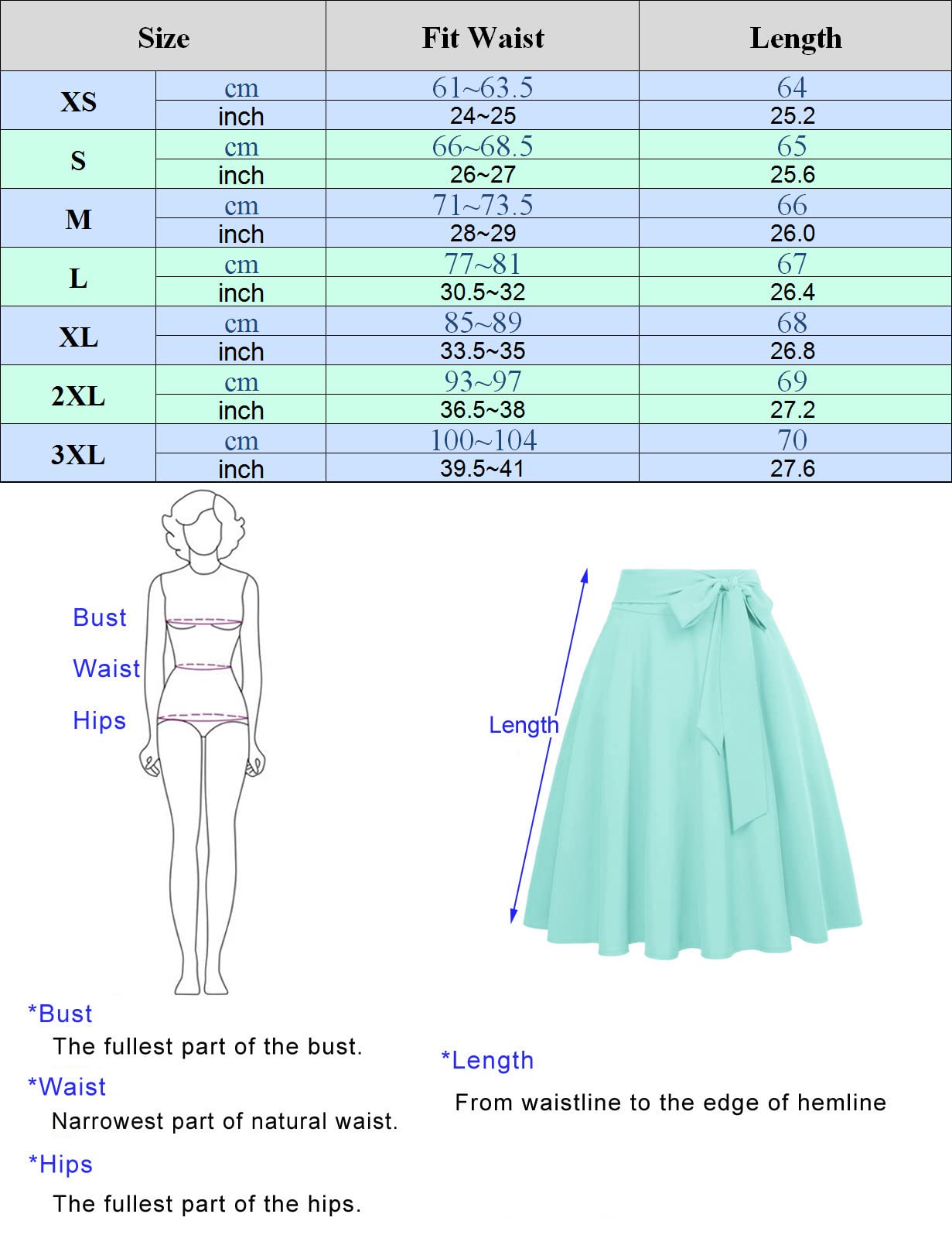 Belle Poque - Gonna da donna lunga fino al ginocchio, in stile Rockabilly anni ‘50, gonne per feste, BP560