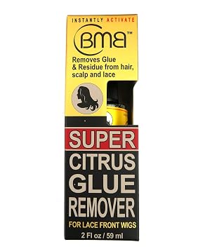 BMB Super Citrus Professional Glue Remover For Lace Front Wigs, Residue From Hair, Scalp