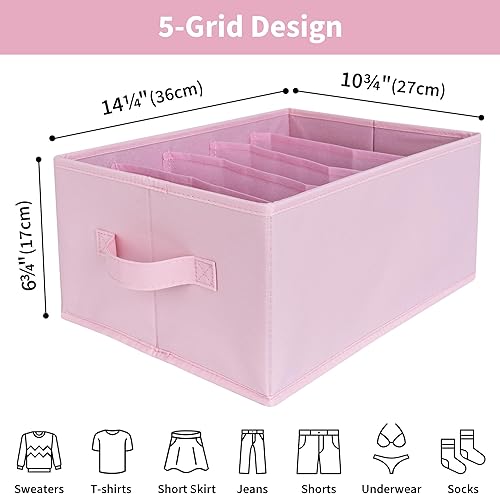 Miniatura 5 de GRANNY SAYS Organizador de ropa para armario, organizadores de cajones para ropa, organizadores de armario y almacenamiento, organizador de jeans