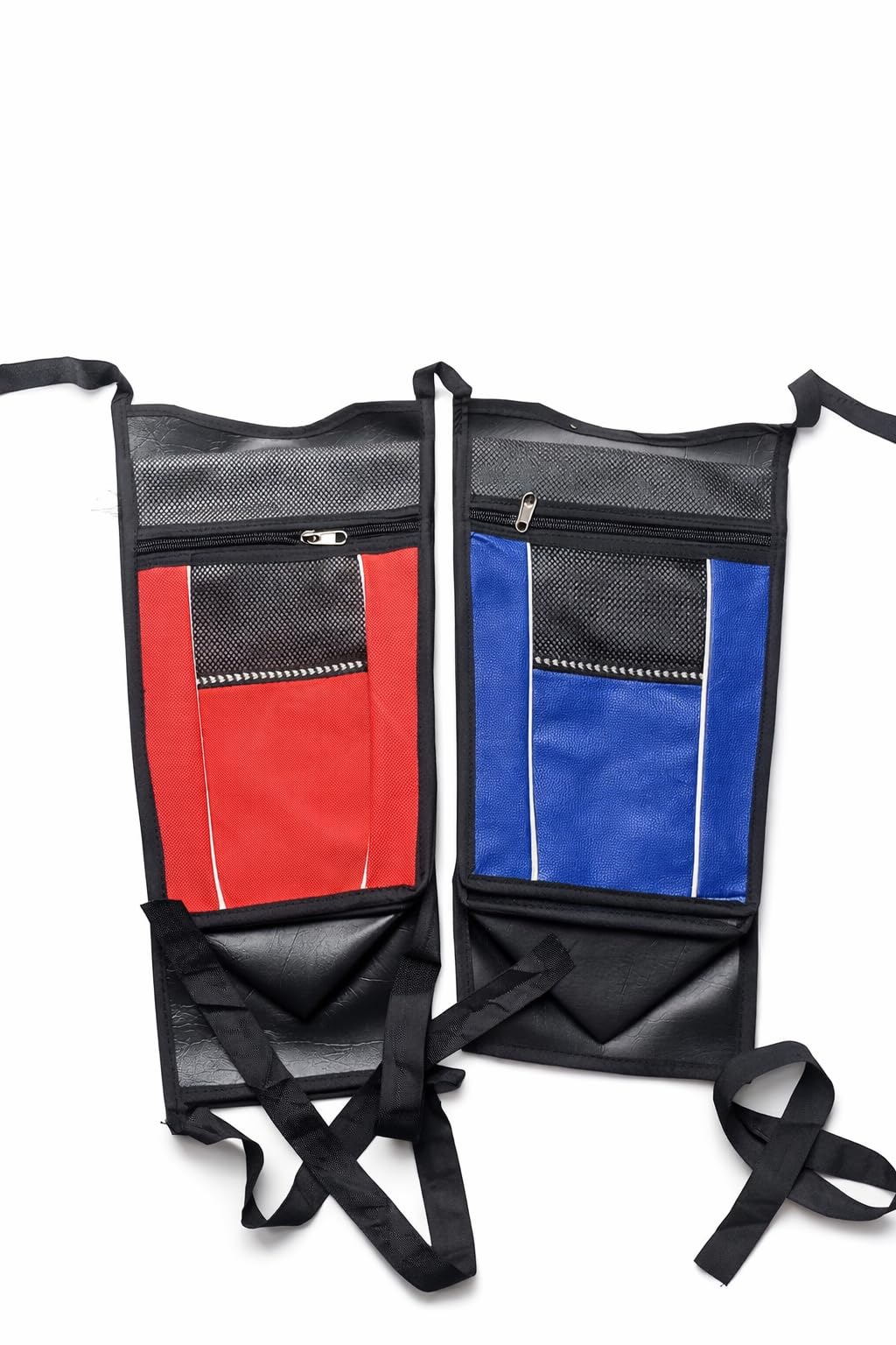 ＳＢです Bike Tank Cover Bag with Zipper Pockets, Adjustable Straps, Red