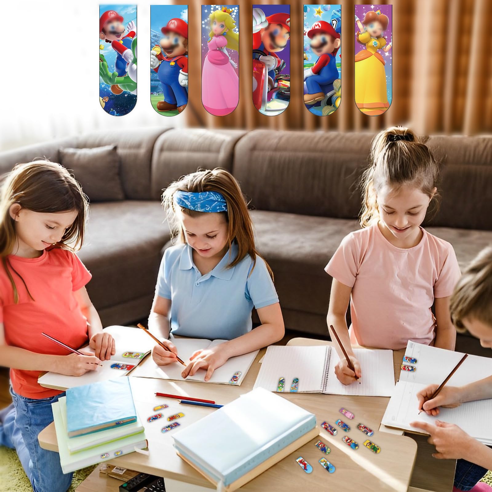 Segnalibri Magnetici Colorati - 30 Pezzi Divertenti Per Bambini, Studenti E Appassionati Di Lettura - Foto 6