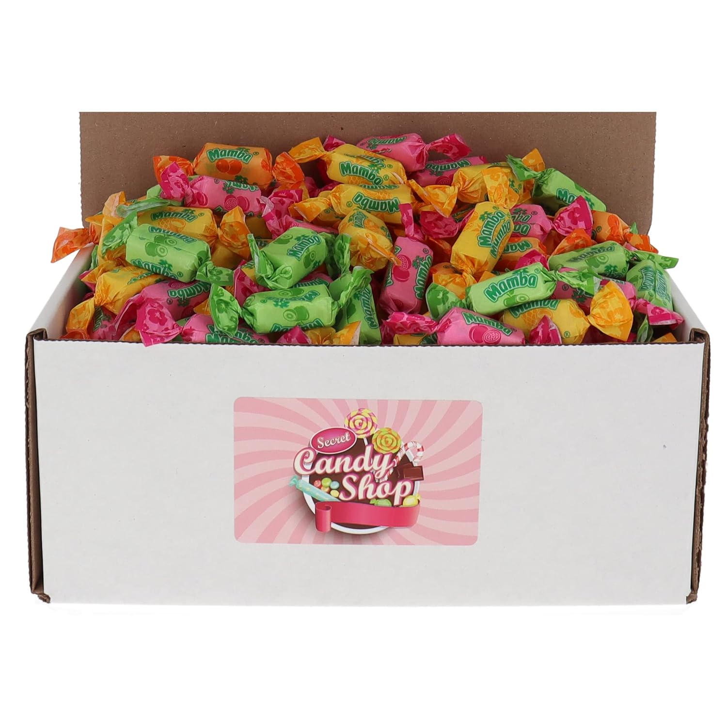 Mamba Fruit Chews Candy in Box Assorted 9 Flavors (Orange