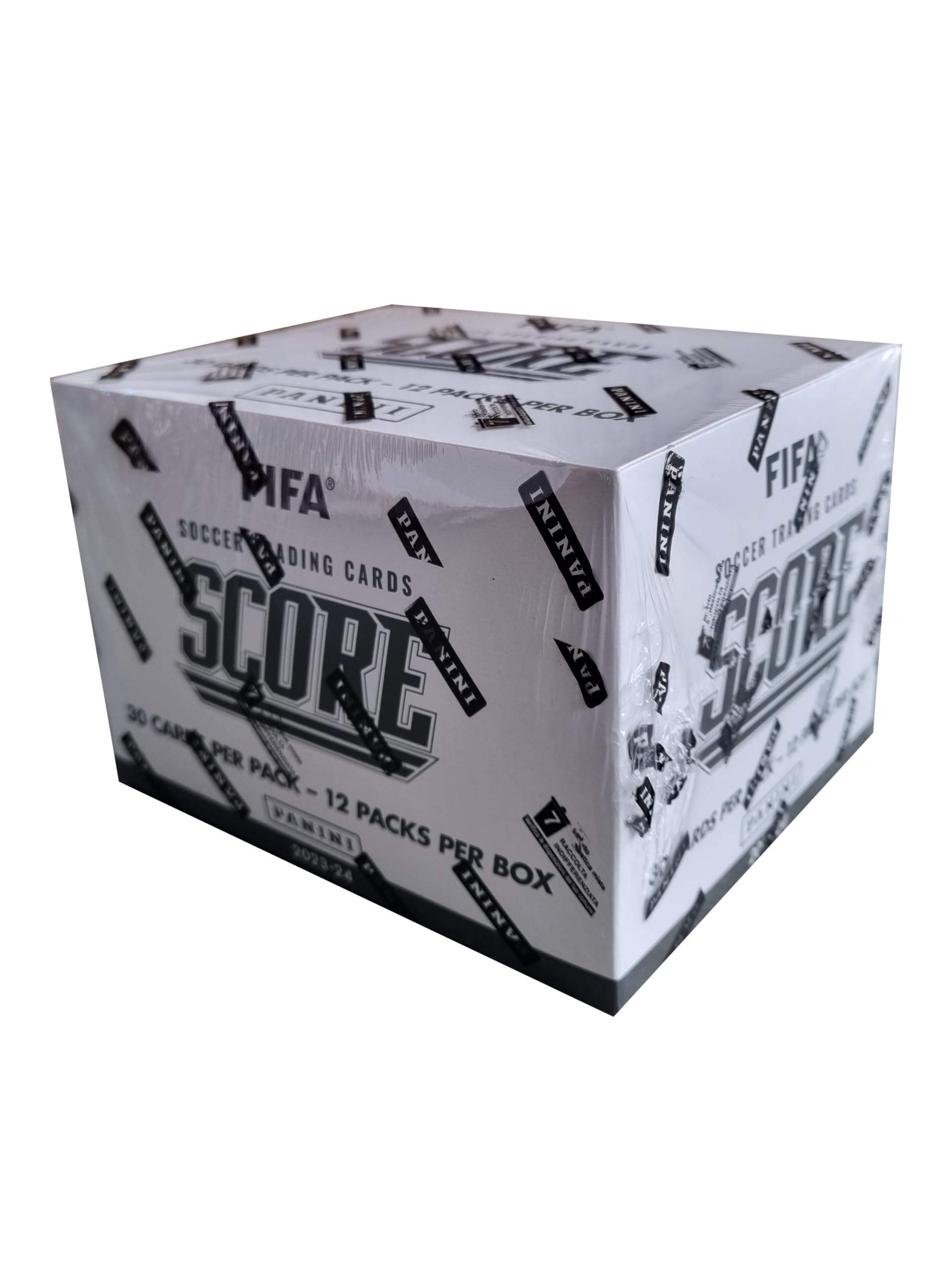 Panini FIFA Score 2023-24 Soccer Trading Cards – 1 x Fat Pack Display por 12 x Fat Packs