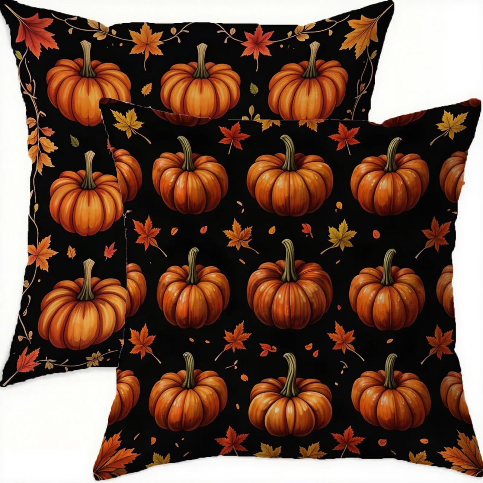 Housse coussin 70x70cm velours de qualité supérieure lot de 2 A890