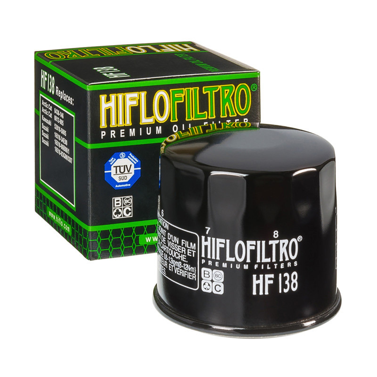 Motul 10W-40 Öl + HiFlo Ölfilter für Suzuki VS 600 Intruder, 95-97, VN51B - Ölwechselset inkl. Motoröl, Filter, Dichtring