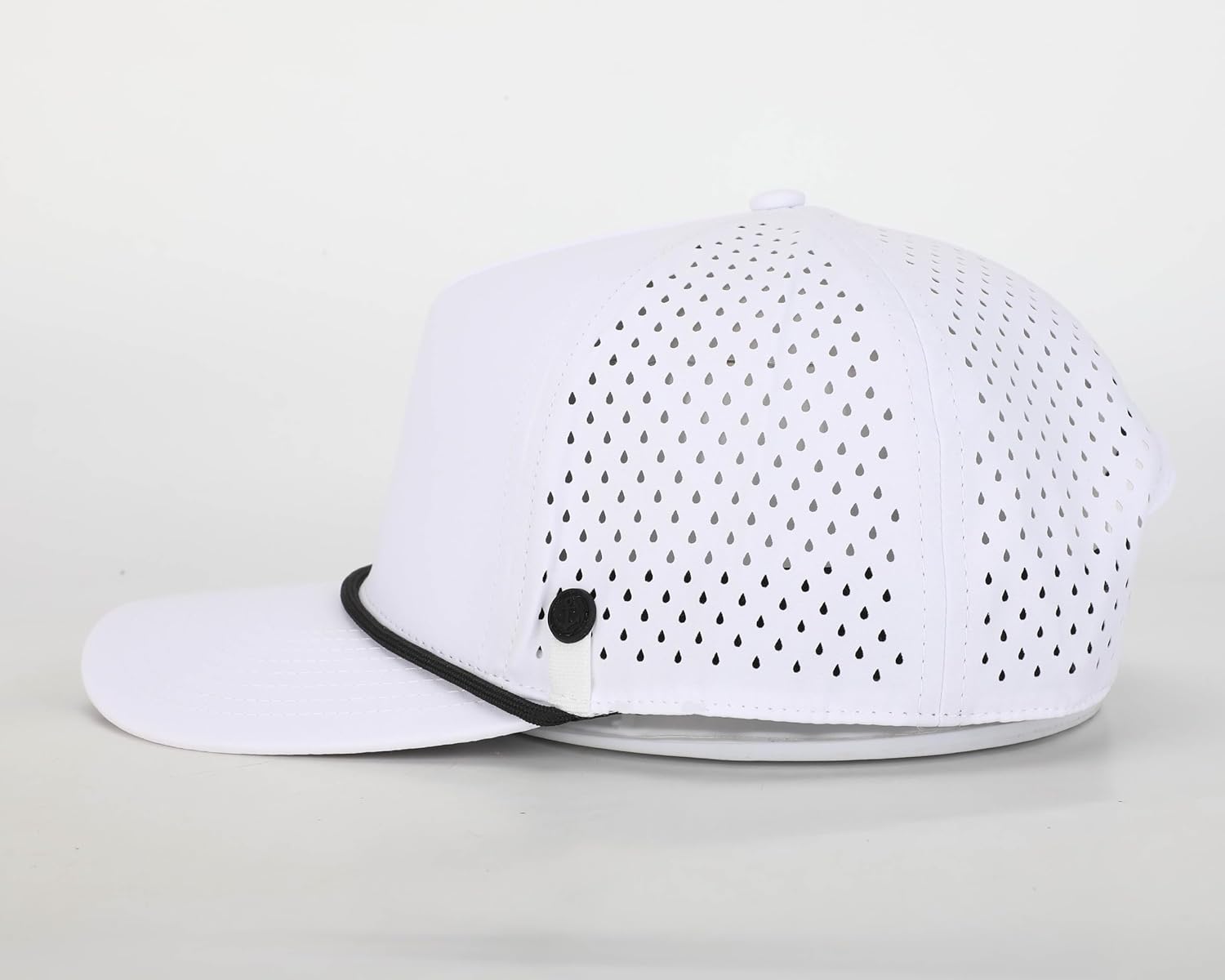 ANKOR Performance Golf Rope Hat - UPF 50 Water Resistant Lightweight Thermoflex Snapback, Men’s Hat Golf Tee Design Holder - Image 3