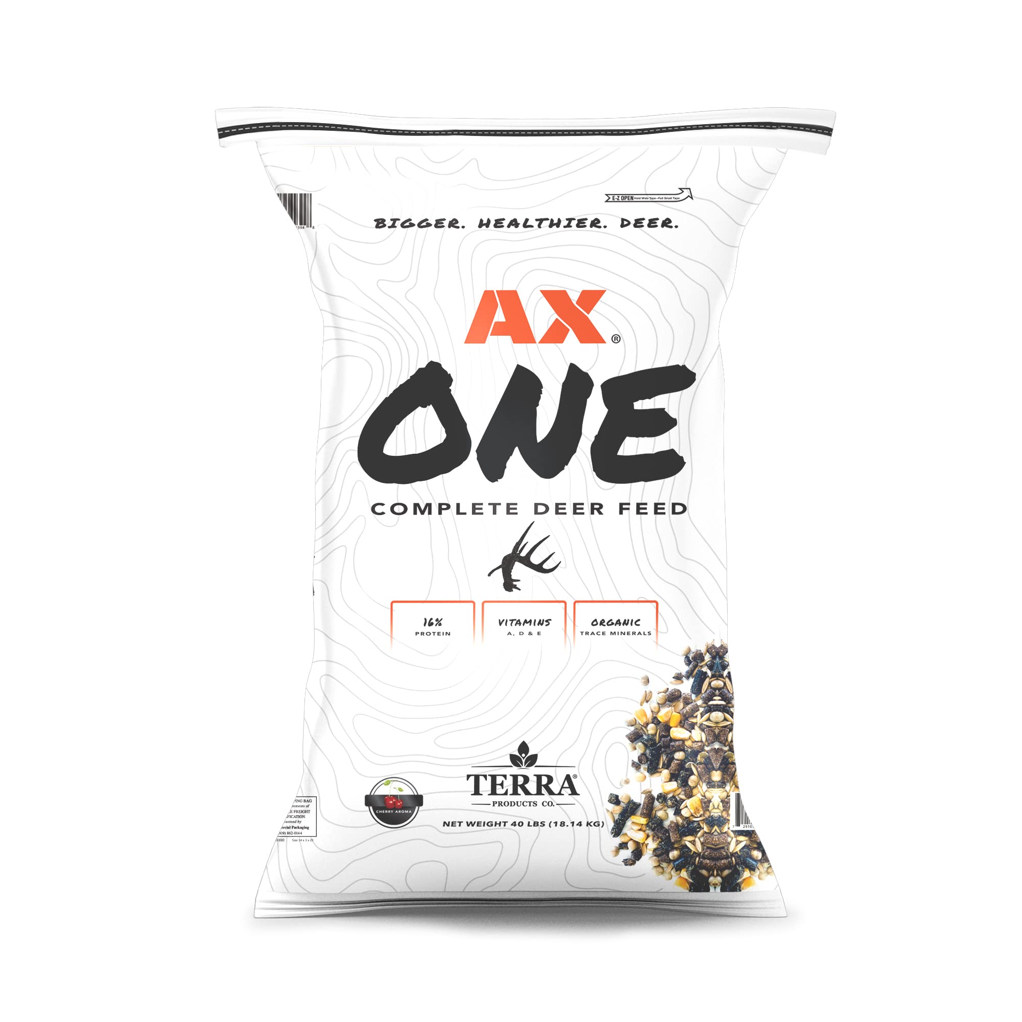 Terra Products Co. AX One - Complete Deer Feed Antler Xcelerator (40lb)
