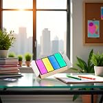 800Pcs Mini Color Staples DIY Shop Stapler Refills Standard Book Mini Color Staples Office Office and School Supplies (24/6mm)