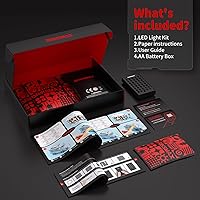 Vista 6 de BRIKSMAX Kit de iluminación LED 2.0 para Lego Home Alone - Iluminación LED innovadora compatible con Lego Ideas 21330 - No incluye el set de Lego