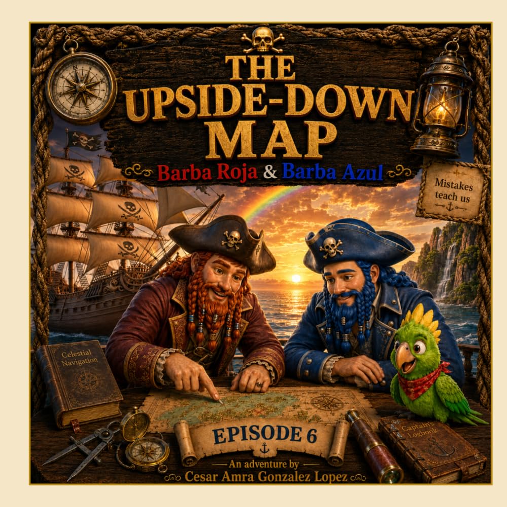 The Upside-Down Map: The two lessons that weren't on the map (The Adventures of Barba Roja and Barba Azul)