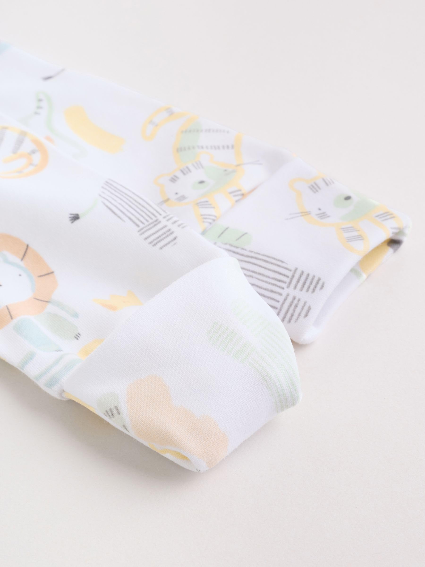 NEXT Unisex Bambino Confezione da 3 Tutine Bebè | Neonato, Standard, Mid Rise, Button, 100% cotone