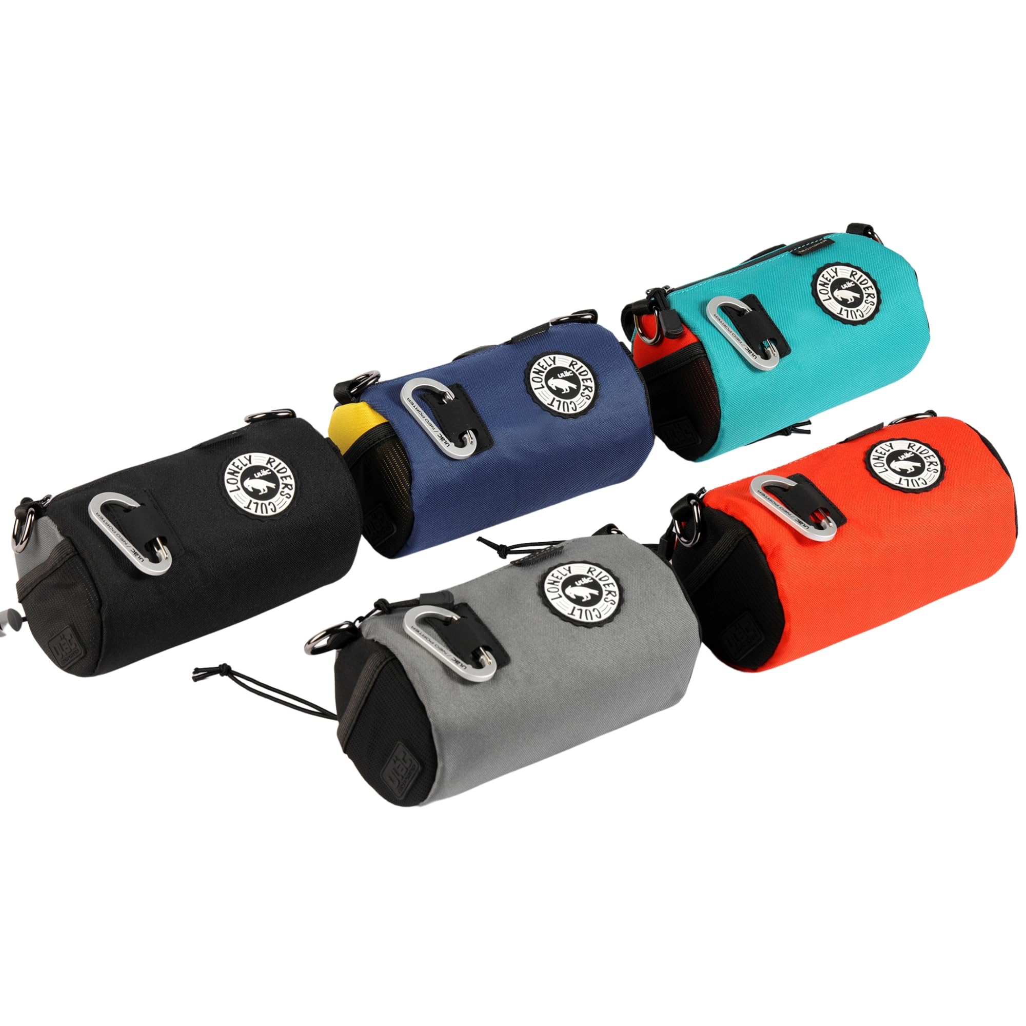ULAC COURSIER Sprint Neo Porter Sacoche d'alimentation pour Guidon de vélo avec œillet Avant pour accueillir Les lumières, Lunettes de Soleil et bandoulière pour Un Transport Facile Bleu