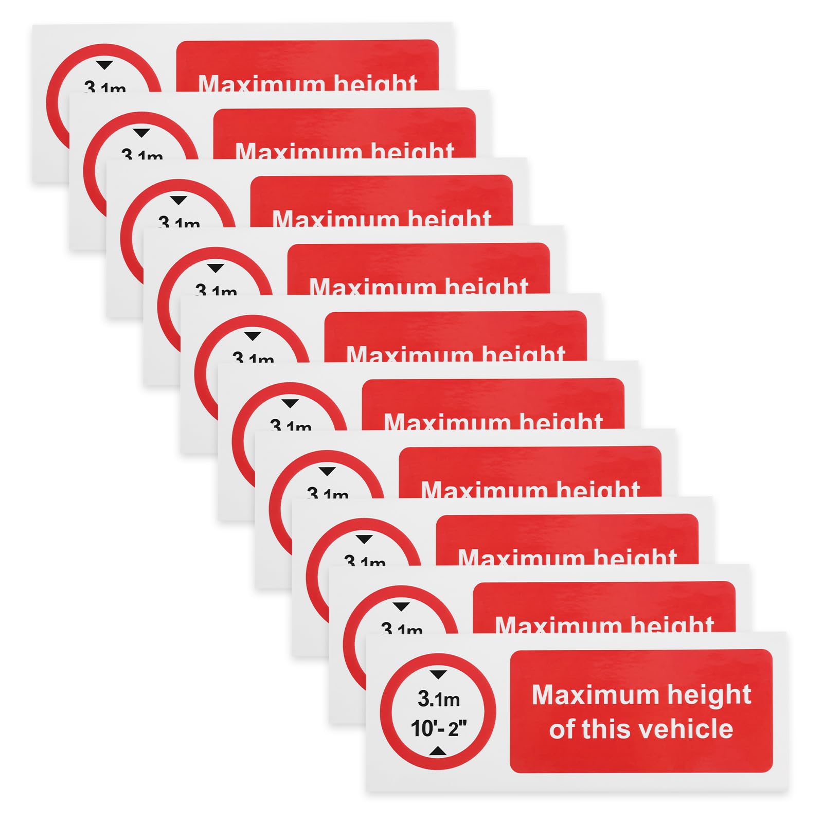 Límite De Altura Máxima Del Vehículo Señal De 5 Metros Señales Y