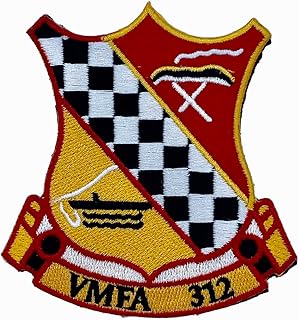 VMFA-312 Checkerboards Throwback Patch 2022 â€“ With Hook and Loop