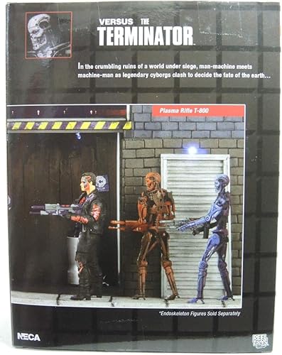 Miniatura 3 de NECA Robocop vs Terminator (videojuego de 93 pies) Serie 1 T-800 de 7 pulgadas