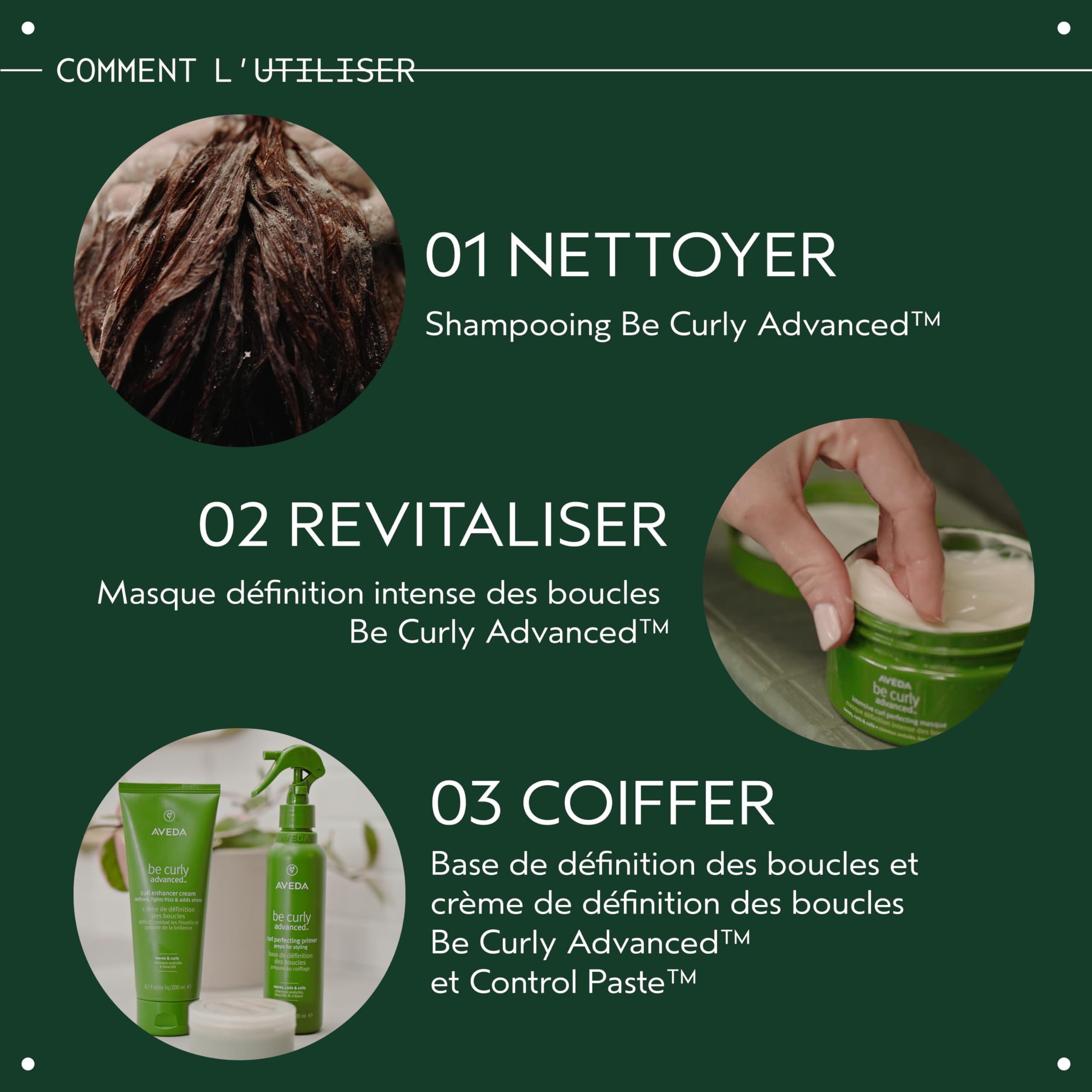 Aveda Be Curly Advanced Crème de définition des boucles | Crème définition boucles & anti frisottis | Crème coiffante | Sans silicone, 200 ml