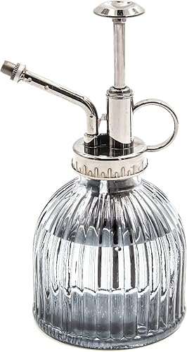 Plant Mister - Mini regadera para plantas, botella de rociador de agua para plantas, regadera de vidrio vintage para interiores y exteriores