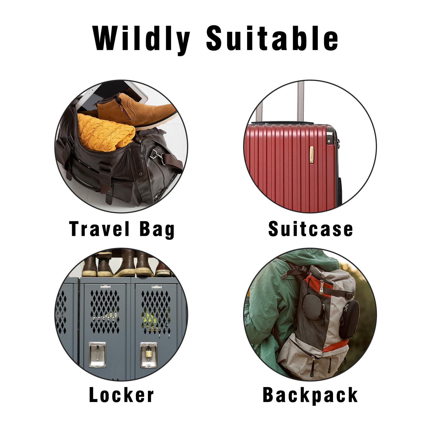 2 Pack Luggage Locks, Mini Suitcase Locks with Keys, Multicolor Small Padlock for Lockers, Backpack, Boxes (Black,Blue)