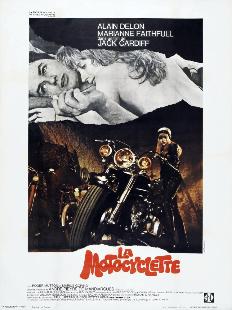 Amazon.com: Posterazzi The Girl On A Motorcycle (Aka La