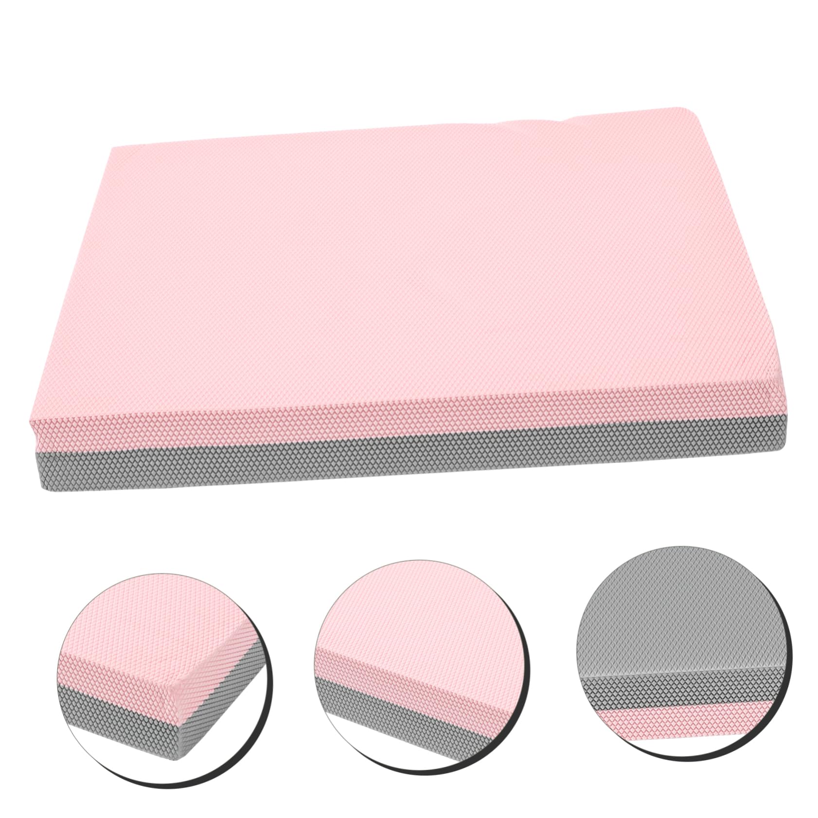 WOONEKY Yoga Knie Pad Balance Kissen Für Training Zu Hause Und Yoga Übungen Mit Rutsch Design Und Weichem Polster Für Komfort Und Stabilität