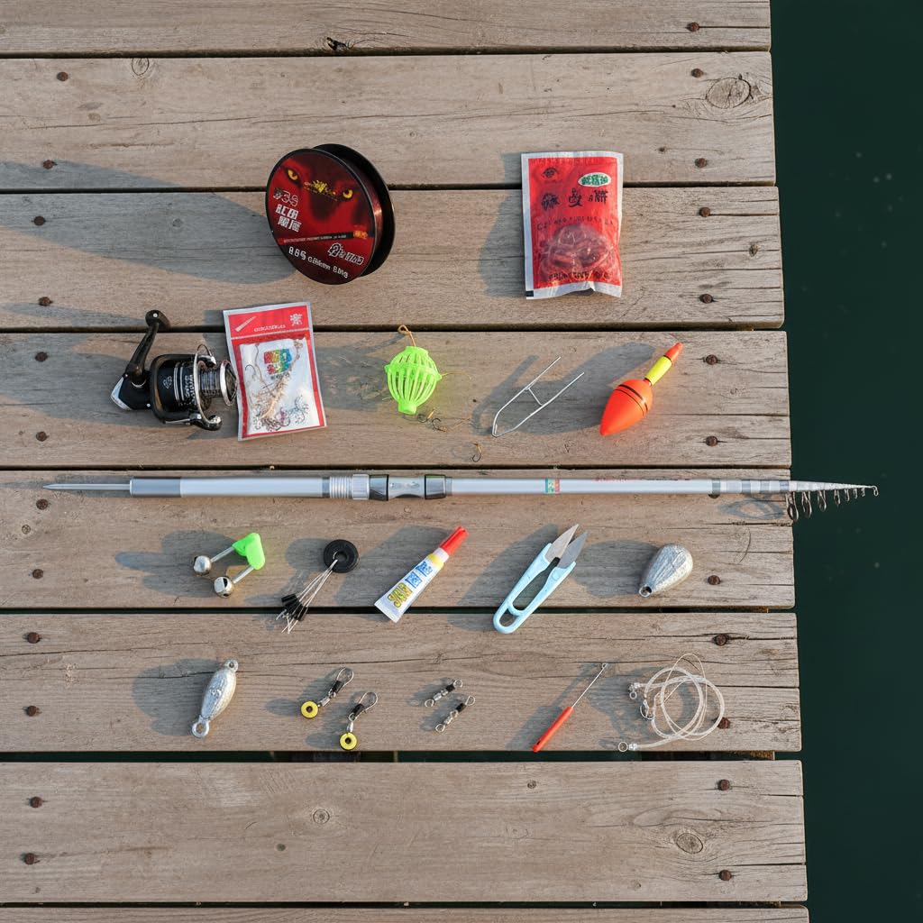 Set Pesca in Mare | semimetallico, Canna da Surfcasting, Pesca d Scogliera, Per Amanti del Surf