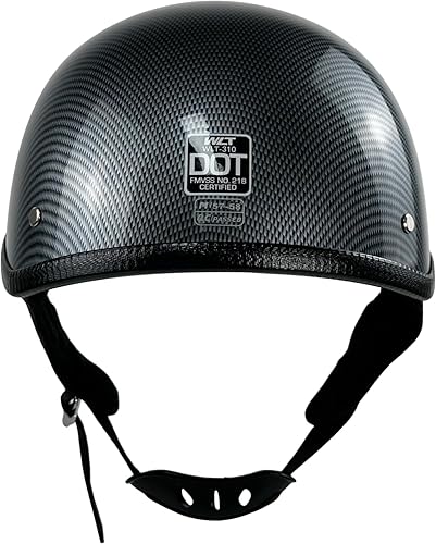 Miniatura 4 de Adult Motorcycle Open Face Motorcycle Helmet with Sun Visor Quick Release Buckle for Cruiser Scooter Chopper Cycling Motocross Helmet DOT Approved