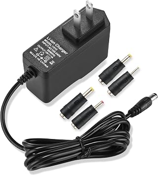 15V 1A Charger for Car Jump Starter Power Supply 15V 1A1.5A for Peak 450A 500A 600A 800A 1000A Auto Battery Booster Jump Starter, Compatible Beatit,Tacklife,Gooloo & More Portable Car Jump Starter