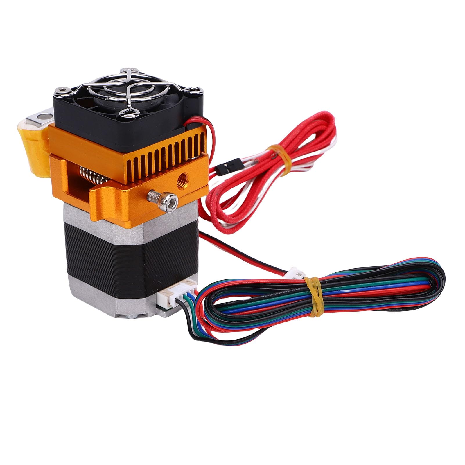 Kit hotend estrusore MK8 Sostituzione Motore potente Isolamento premium Riscaldamento rapido per stampante 3D Prusa I3 Ottone Lega di alluminio CHB0005 [Kit estrusore stampante 3D]