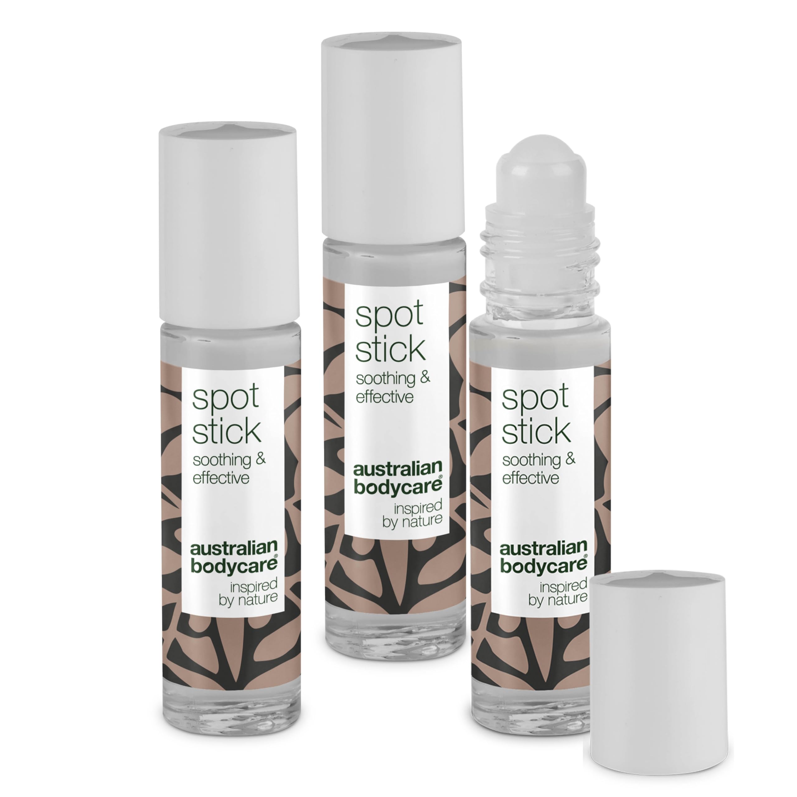 Australian Bodycare Spot Stick 3 x 9ml | Roll-on na niedoskonałości skóry | Działa kojąco i oczyszczająco na pryszcze, zaskórniki i inne wypryski | Z 100% naturalnym Olejkiem z Drzewa Herbacianego