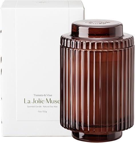 Miniatura 47 de LA JOLIE MUSE Velas perfumadas para el hogar, vela perfumada de peonía de maracuyá, cera de soja natural, 80 horas de combustión, velas de regalo