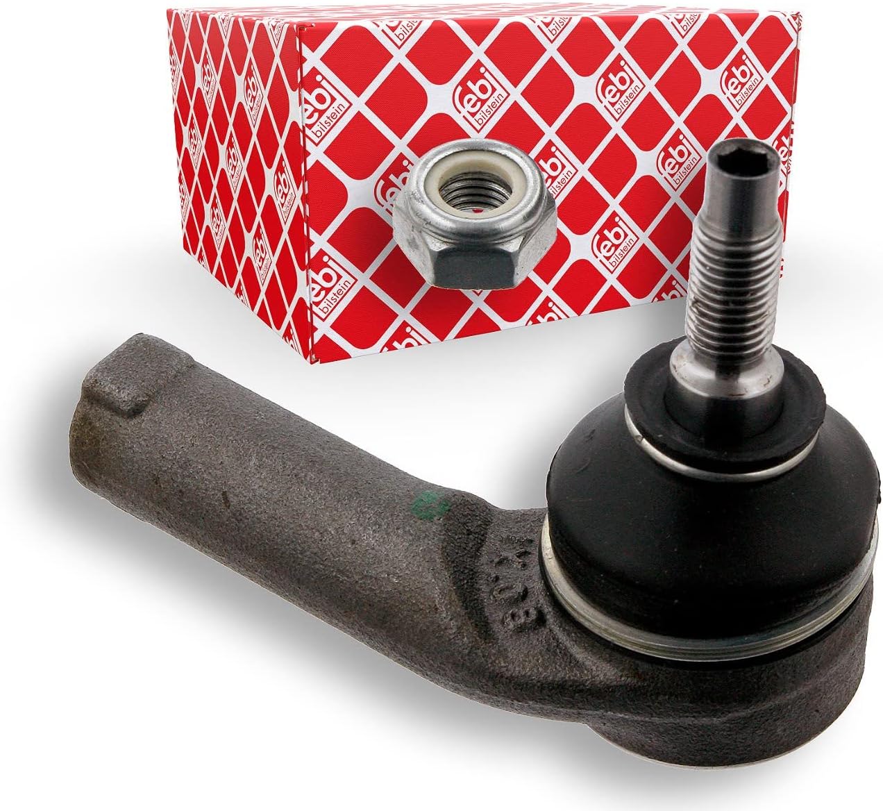 febi bilstein 18214 Tie Rod End with nut, pack of one