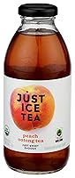 Vista 4 de Eat The Change Just Ice Tea - Té orgánico Oolong de melocotón, Kosher, 16 onzas líquidas (paquete de 12)
