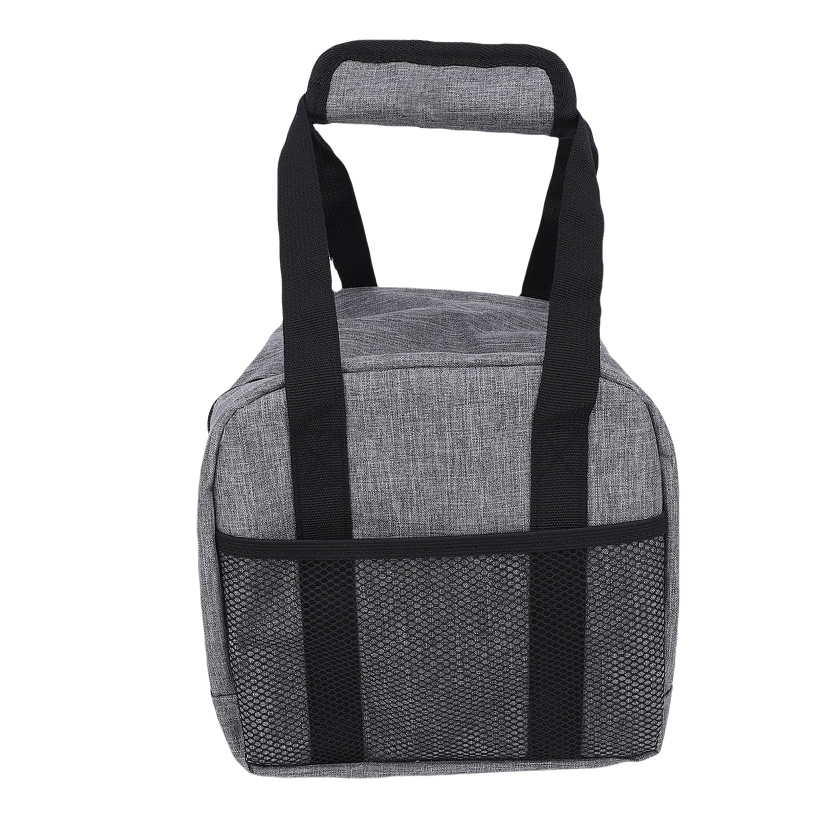 Bolsa para bolos portátil acolchada gris, funda de transporte de exterior 7