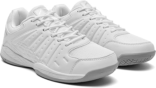 Miniatura 7 de Lamincoa Zapatos de pickleball para hombre, tenis de cancha para entrenamiento de bádminton, raqueta, squash, voleibol, interiores y exteriores