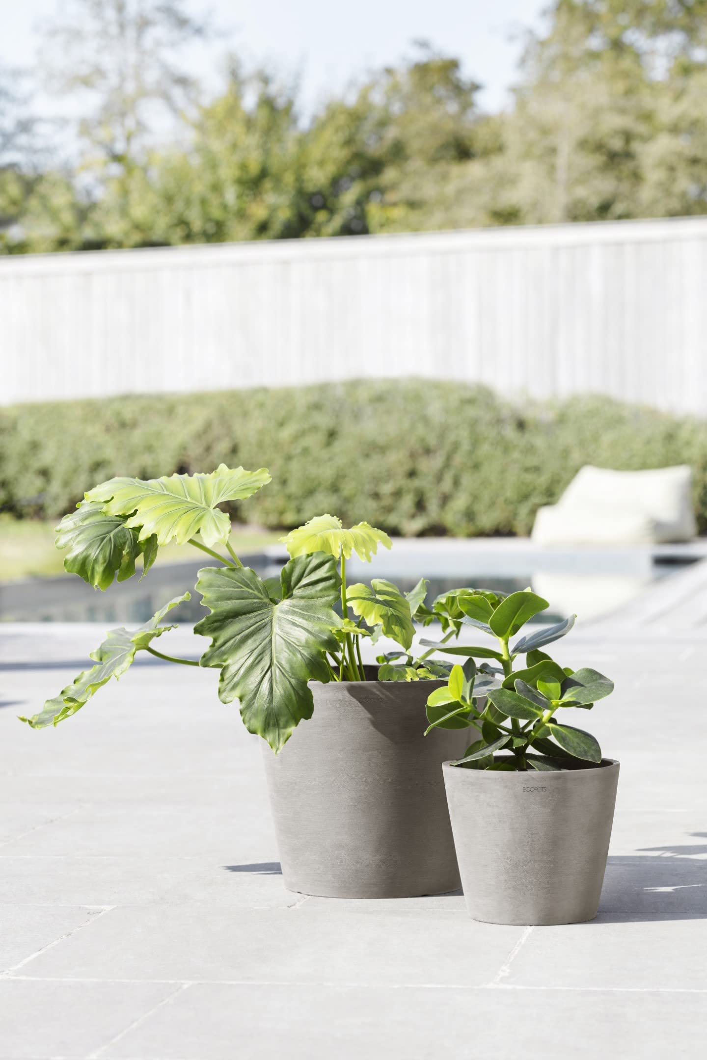 Vaso Tondo Alto AMSTERDAM 30 H50 - ECOPOTS | Leroy Merlin