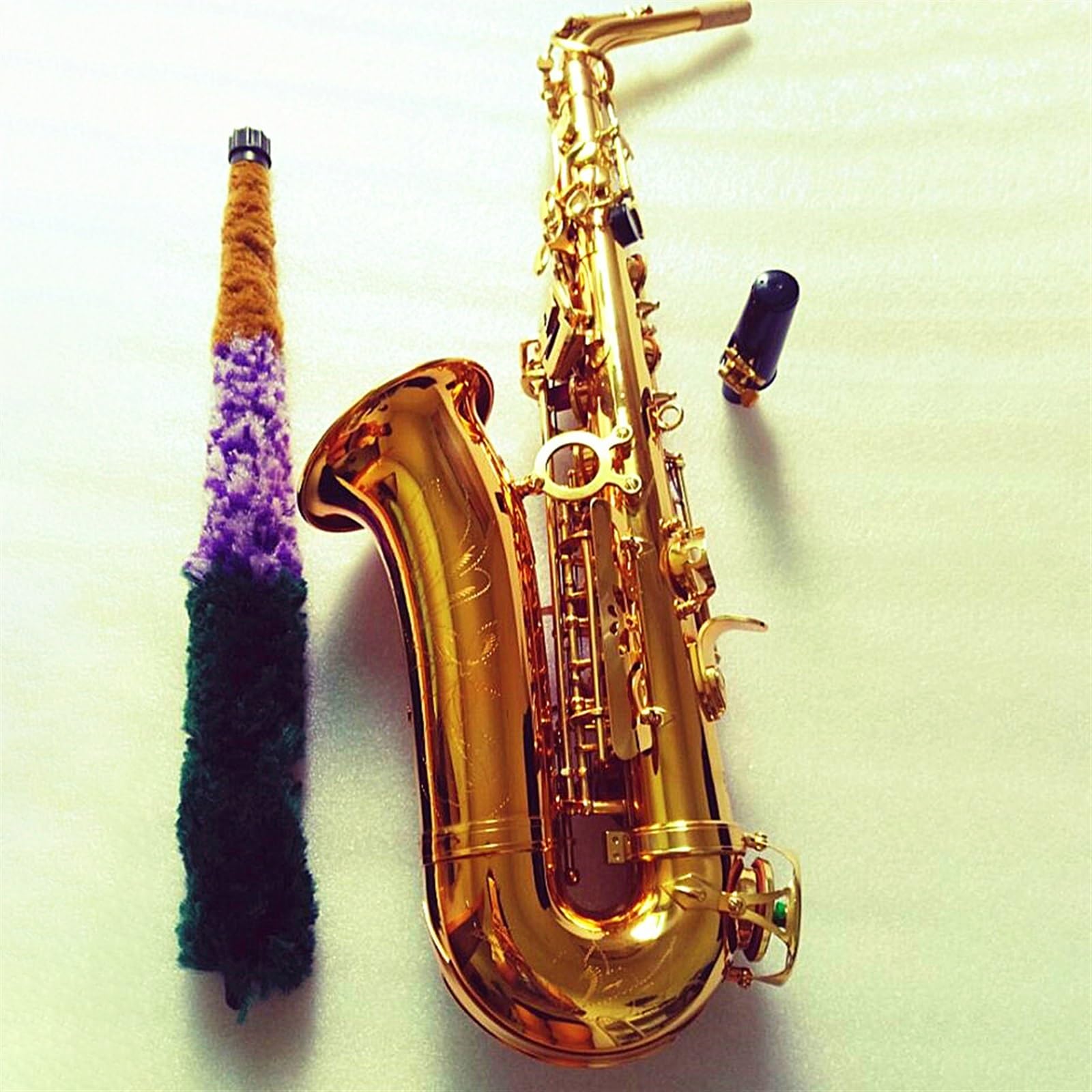 professionnel Saxophone Instruments De Musique À Vent Saxophone Alto Mib Doré Saxophone Mi Bémol Avec Bec Et Étui